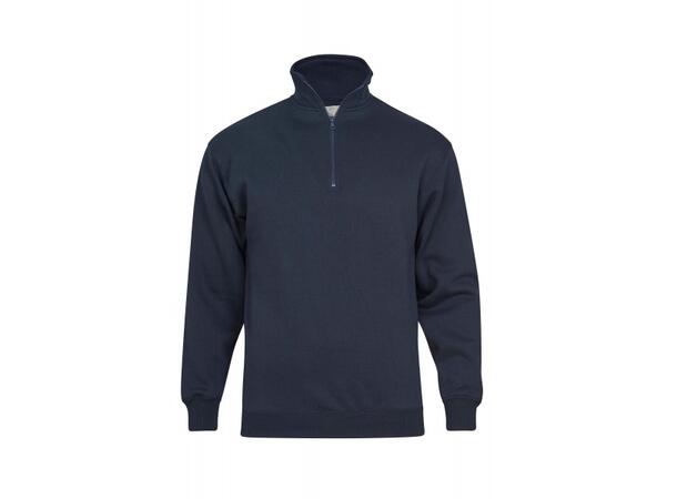 Tracker Original Sweat m/Zip Marineblå S
