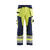Blåkläder 1568 Håndverksbukse Varsel Gul/Marineblå C62 