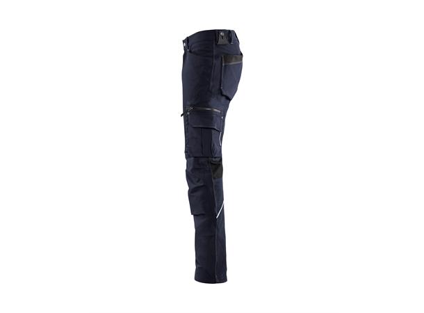 Blåkläder Håndverksbukse 4-veisstretch Marineblå, str.C146, modell X1900