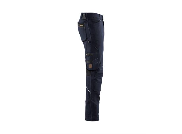 Blåkläder Håndverksbukse 4-veisstretch Marineblå, str.C146, modell X1900
