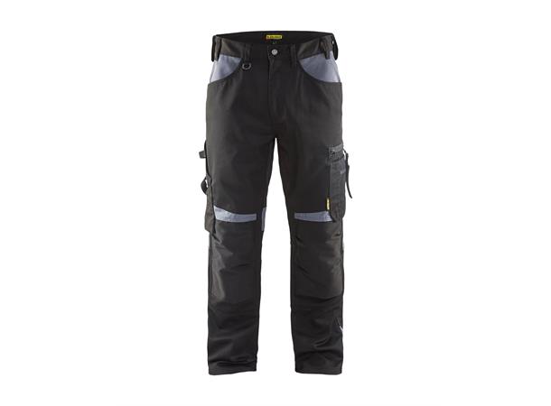 Blåkläder håndverksbukse u/spikerlommer Svart, str.C146