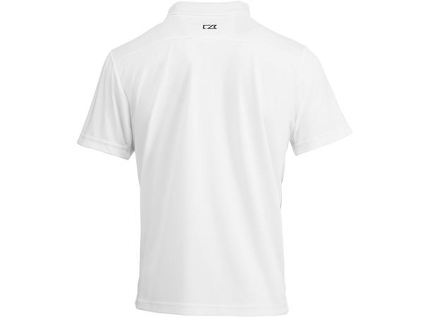 C&B Kelowna Polo Men White M Hvit S