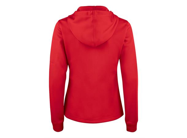 Clique Basic Active hood full zip DAME Rød XS