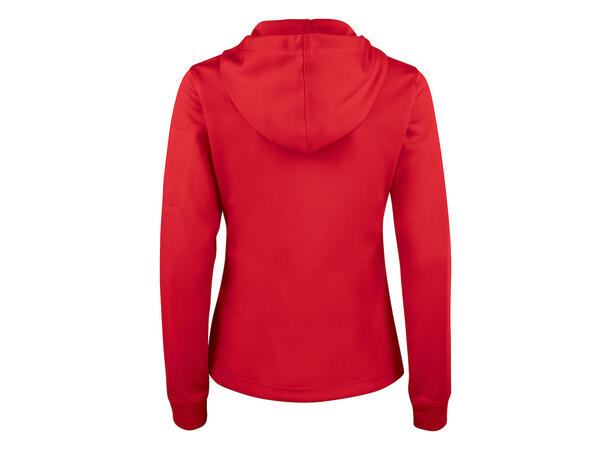 Clique Basic Active hood full zip DAME Rød XXL