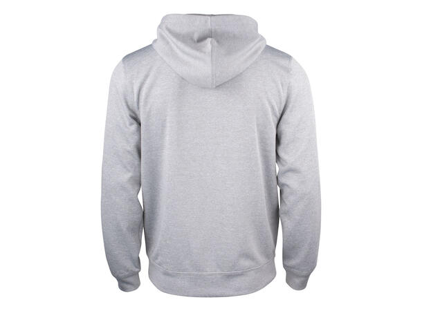 Clique Basic Active hood full zip Gråmelert XS