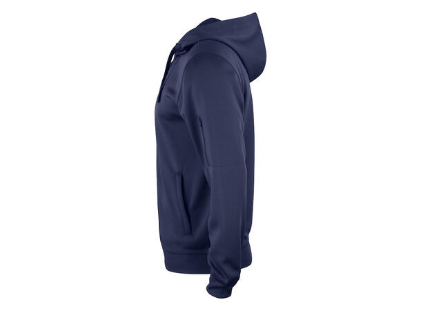 Clique Basic Active hood full zip Marineblå XL