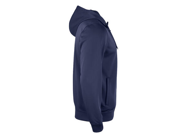 Clique Basic Active hood full zip Marineblå XL