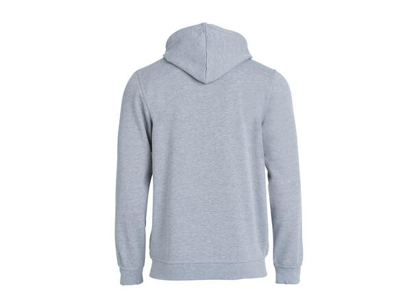 Clique Basic Full Zip Mens Gråmelert, str. L
