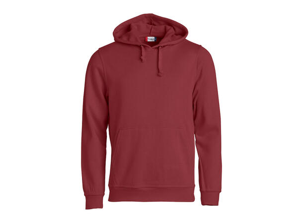 Clique Basic Hoody Burgunder XS