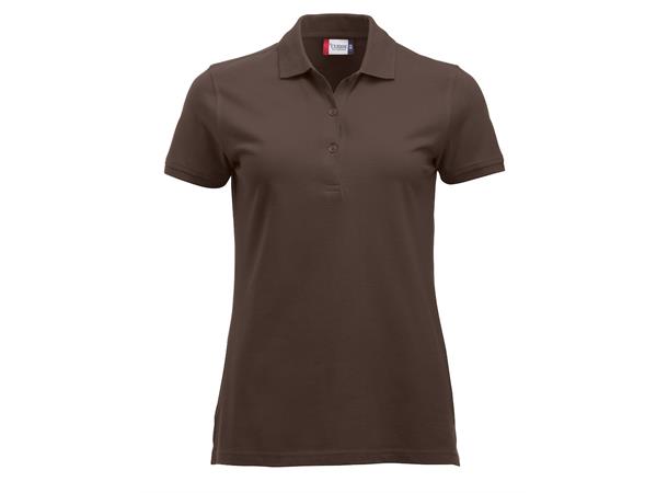 Clique Classic Marion S/S Dame Mørkebrun XL