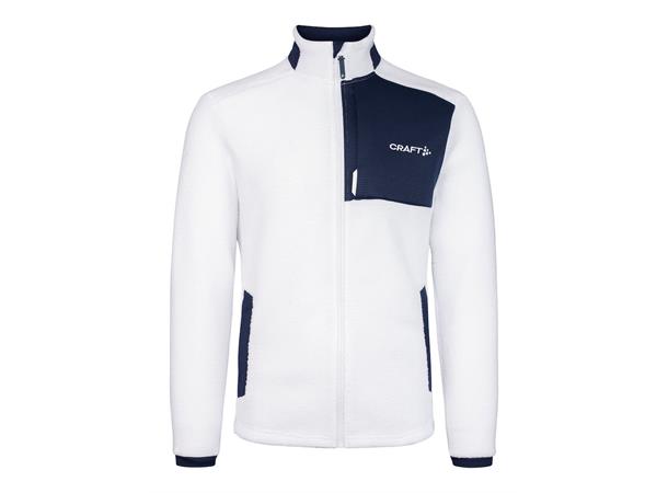 Craft NOR Adv Explore Pile Fleece Jacket Hvit 3XL