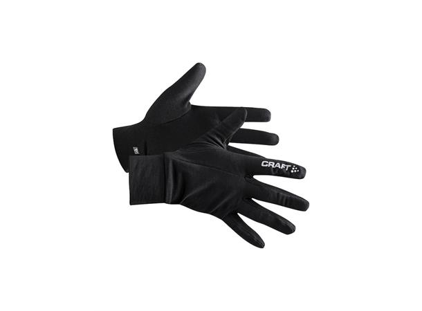 Craft Run Thermal Glove Black 11/Xl Svart, str. 11/XL