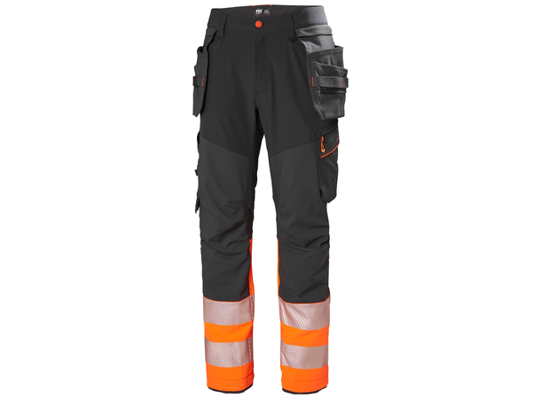 Helly Hansen ICU BRZ Construction KL.1 HiVis Oransje/Grå C56