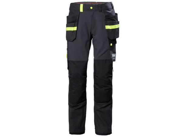 Helly Hansen Oxford 4X Håndverksbukse Grå/Gul D100
