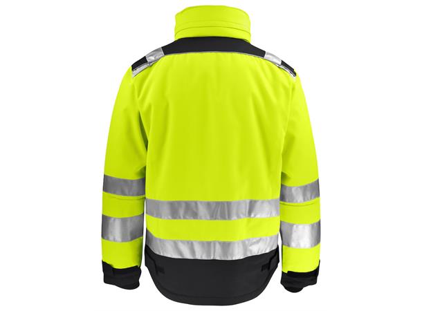 Jobman HiVis Vinterjakke HiVis Gul/Svart XS
