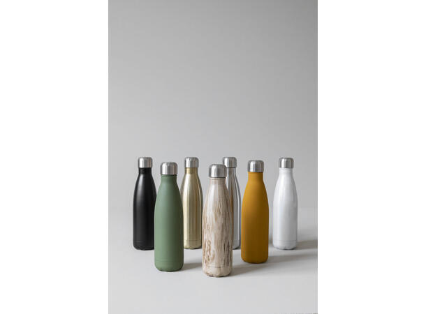 Sagaform Stålfaske Gull 0,5L