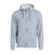 Clique Basic Full Zip Mens Gråmelert, str. XXL 