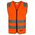 You 9045 Uppsala refleksvest kl 2 HiVis Oransje, Str. 3XL 