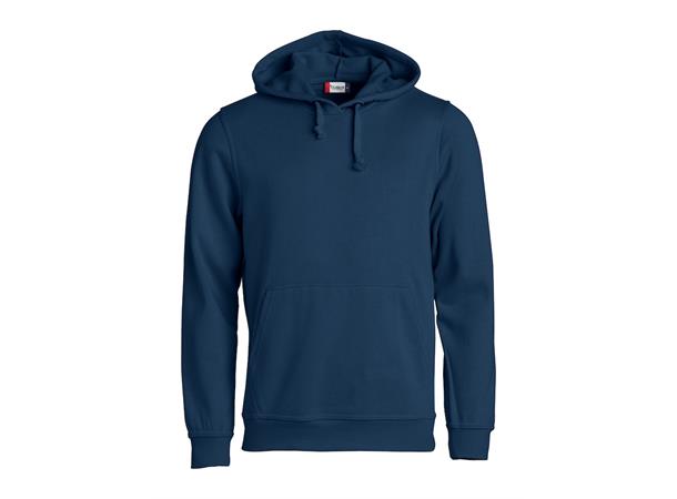 Clique Basic Hoody Marineblå, str. 4XL