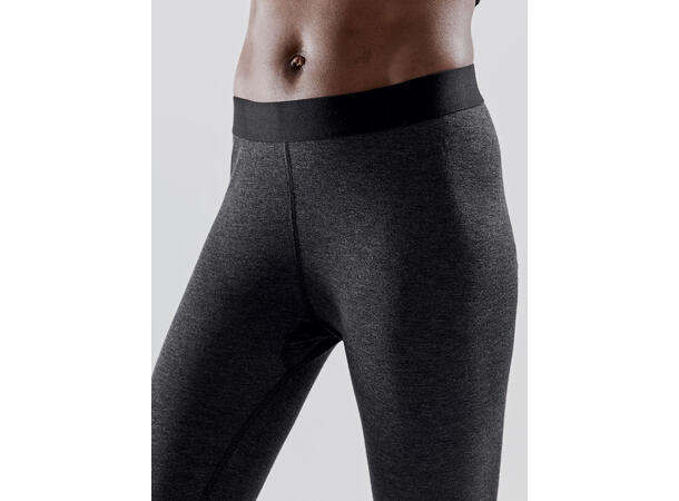 Craft Merino 180 Set W Black/Melange Svart/Grå, str. XL