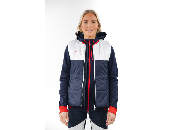 Craft NOR Core Lighet Padded Vest W Marineblå XS