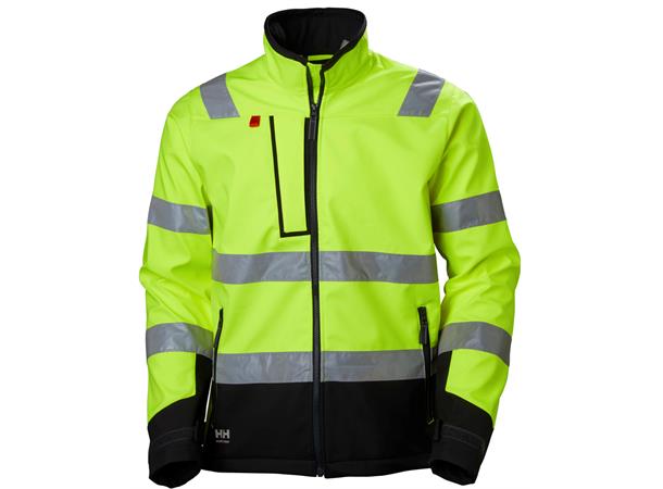 Helly Hansen Alna Softshelljakke HiVis Gul, str.3XL