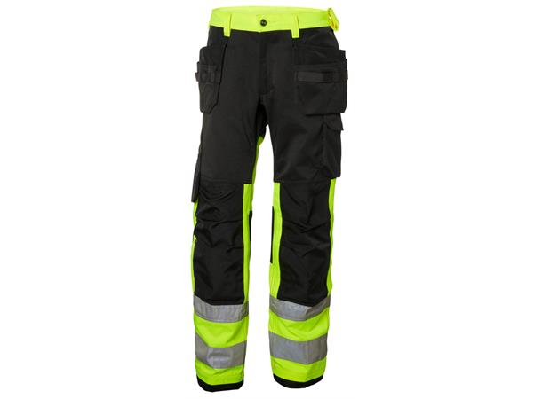 Helly Hansen Alna håndverksbukse Kl.1 HiVis Gul D104