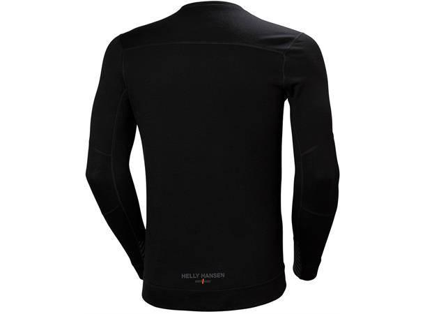 Helly Hansen Lifa Merino rund hals Svart S