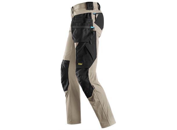 Snickers 6208 LiteWork Bukse+ Khaki C60