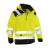 Jobman HiVis Vinterjakke HiVis Gul/Svart XL 