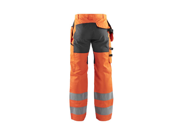 Blåkläder 1552 Håndverksbukse Varsel HiVis Oransje C148