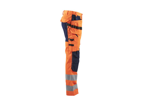 Blåkläder 1552 Håndverksbukse Varsel Oransje C62