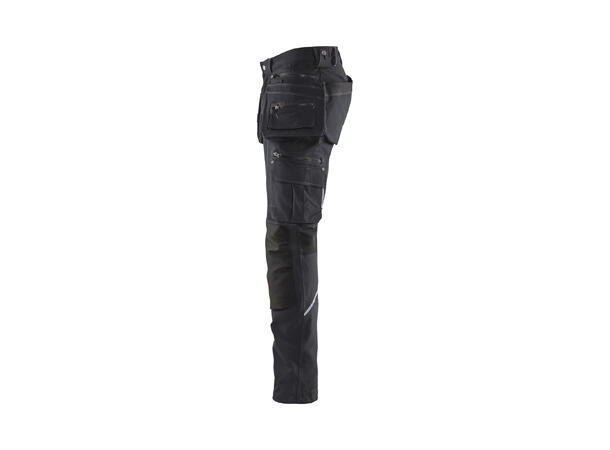 Blåkläder 1998 Håndverksbukse X1900 Mørkegrå/Svart C150