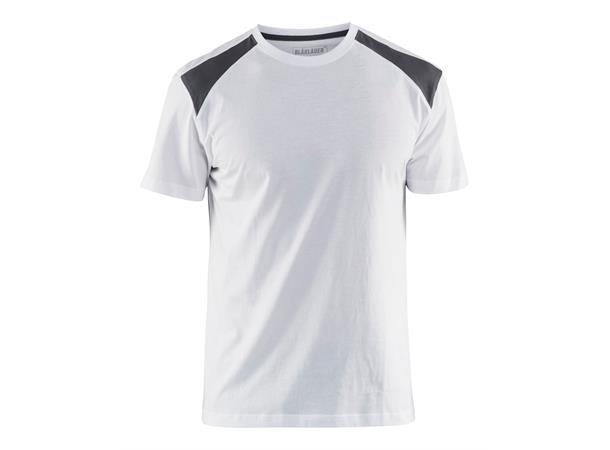 Blåkläder T-skjorte tofarget Hvit, str. XL