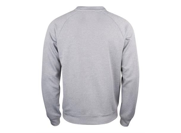 Clique Basic Active Roundneck Gråmelert XS