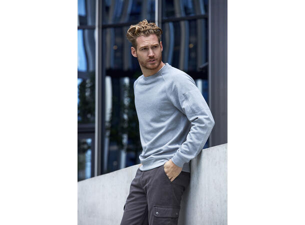 Clique Basic Active Roundneck Gråmelert XS