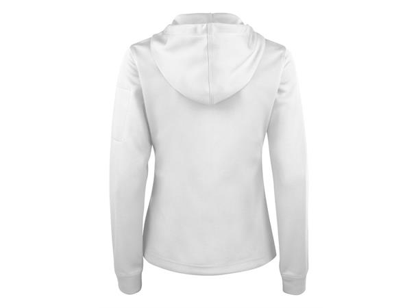 Clique Basic Active hood full zip DAME Hvit L