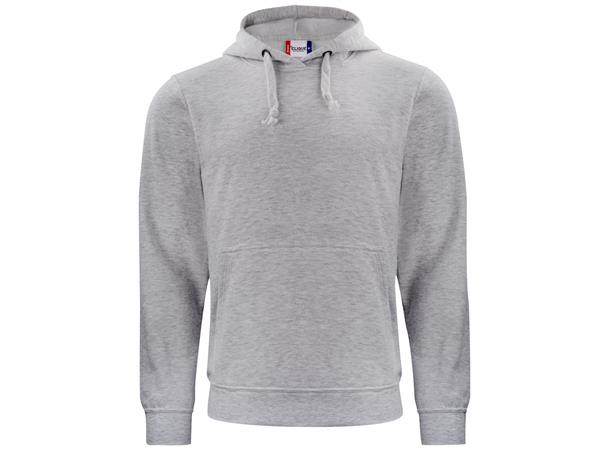 Clique Basic Hoody Gråmelert XXL