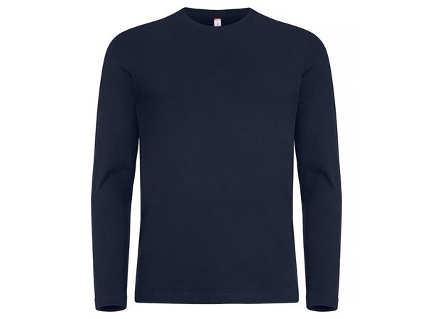 Clique Premium Fashion-T LS Marineblå XL