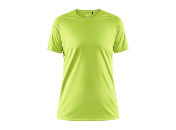 Craft Core Unify Training Tee W Limegrønn S