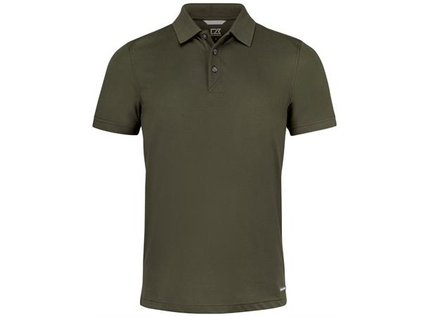 Cutter&Buck Advantage Polo Men Olivengrønn 3XL