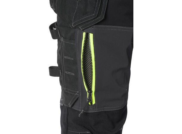 Fristads Håndverksbuse stretch 2566 STP Svart, str.C56
