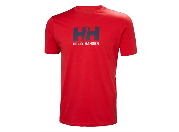 HH Logo T-Shirt 110 Flag Red Xl Rød, str. XL