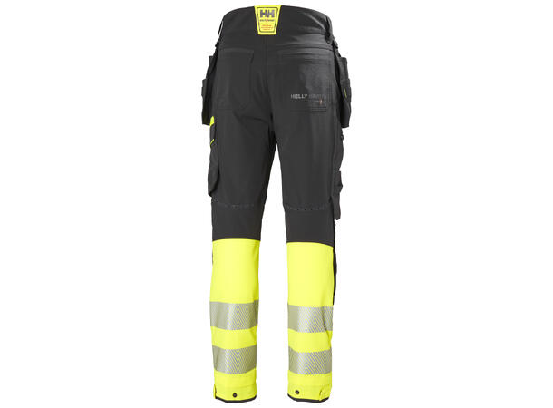 Helly Hansen ICU BRZ Construction KL.1 HiVis Gul/Grå C44