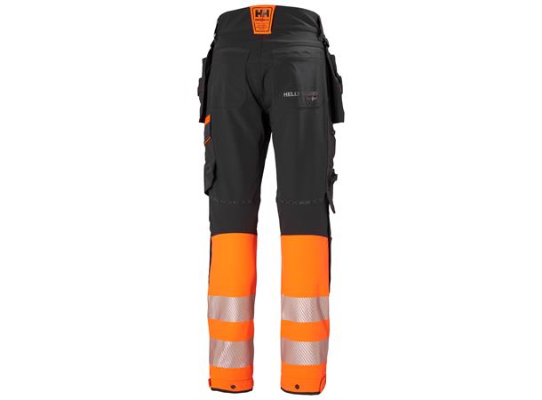 Helly Hansen ICU BRZ Construction KL.1 HiVis Oransje/Grå C44