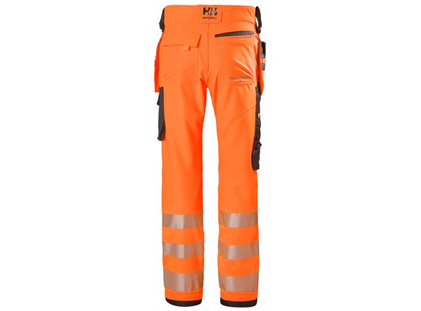 Helly Hansen ICU Håndverksbukse Kl.2 HiVis Oransje C62