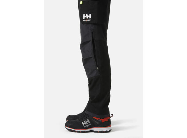 Helly Hansen Oxford 4X Håndverksbukse Svart/Gul D100