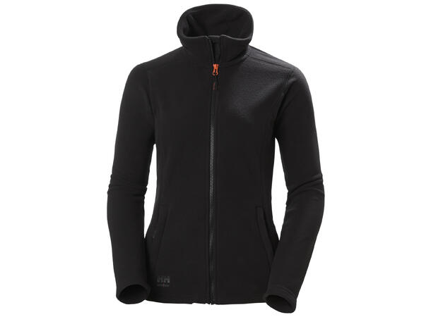 Helly Hansen W Oxford Fleece Jacket Svart, str.2XL