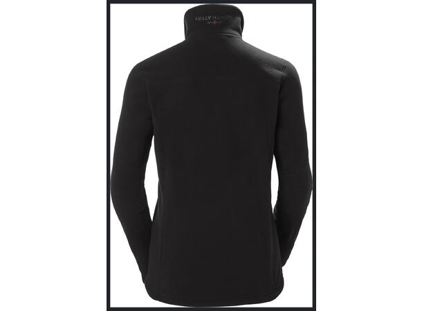 Helly Hansen W Oxford Fleece Jacket Svart, str.2XL