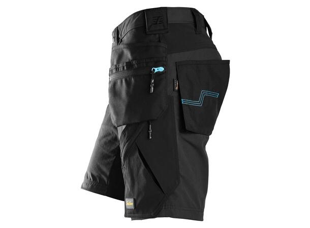 Snickers 6110 LiteWork Arbeidsshorts Svart C44